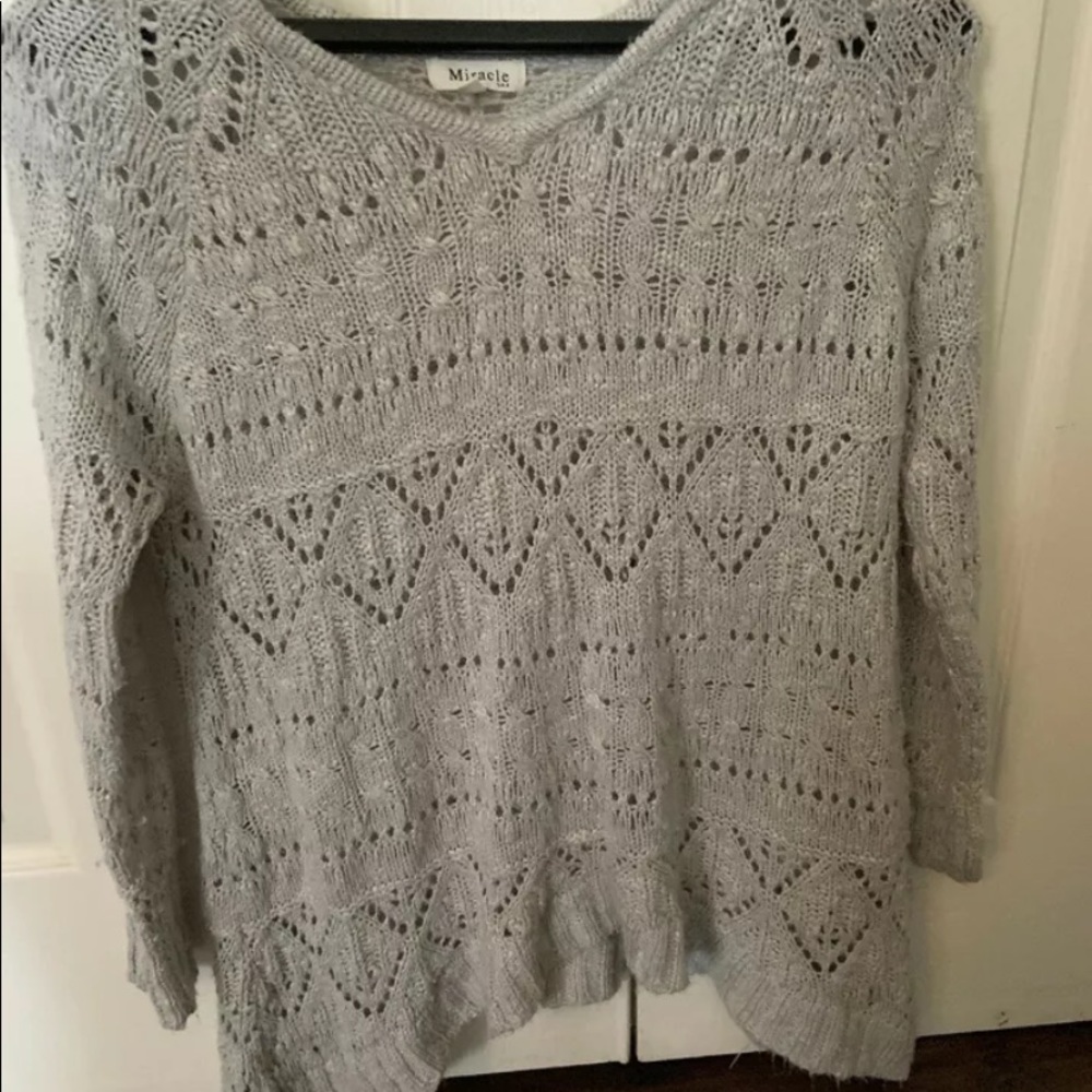 Miracle grey sweater